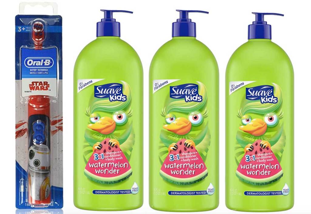 suave kids oral b toothbrush