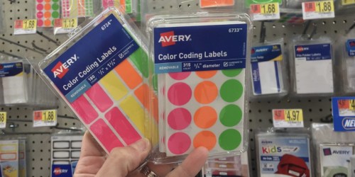 Avery Color Coding Labels Just $1.68 on Walmart.com (Regularly $5)