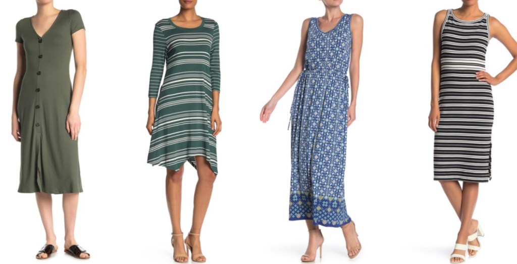 women wearing summer dresses