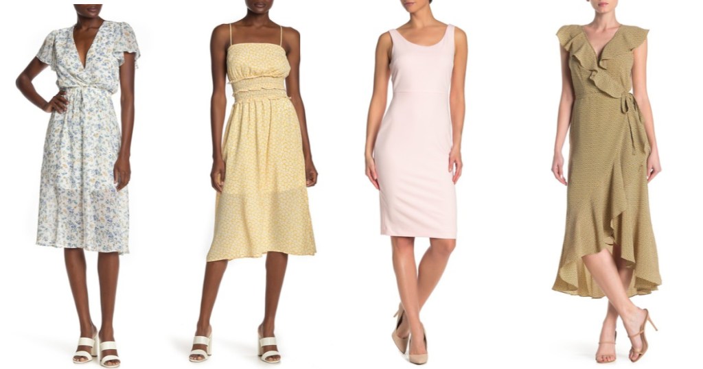 women wearing summer dresses