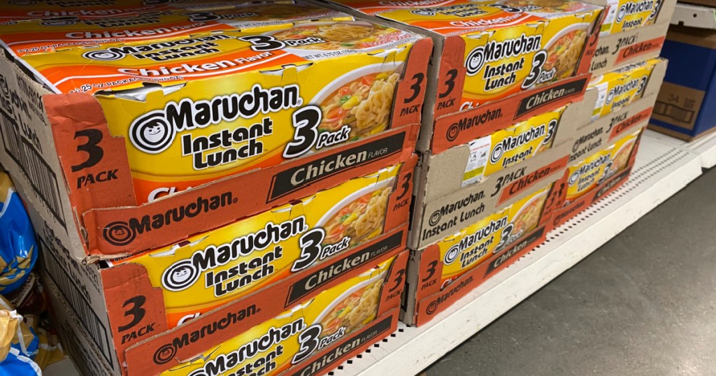 maruchan instant lunch ramen at dollar tree