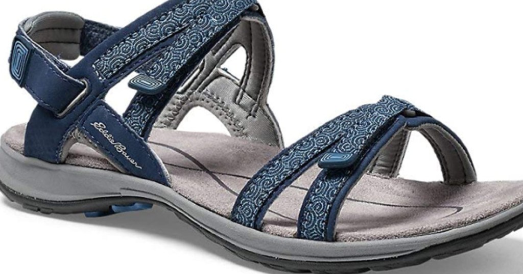 eddie bauer womens esker sandal blue