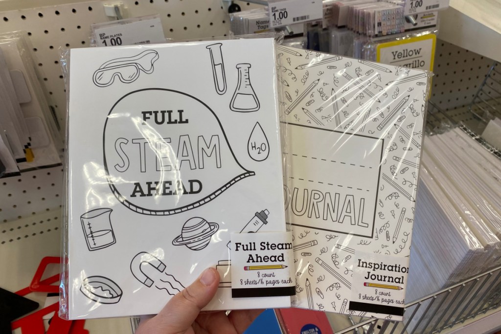 journal wokrbooks at target in store