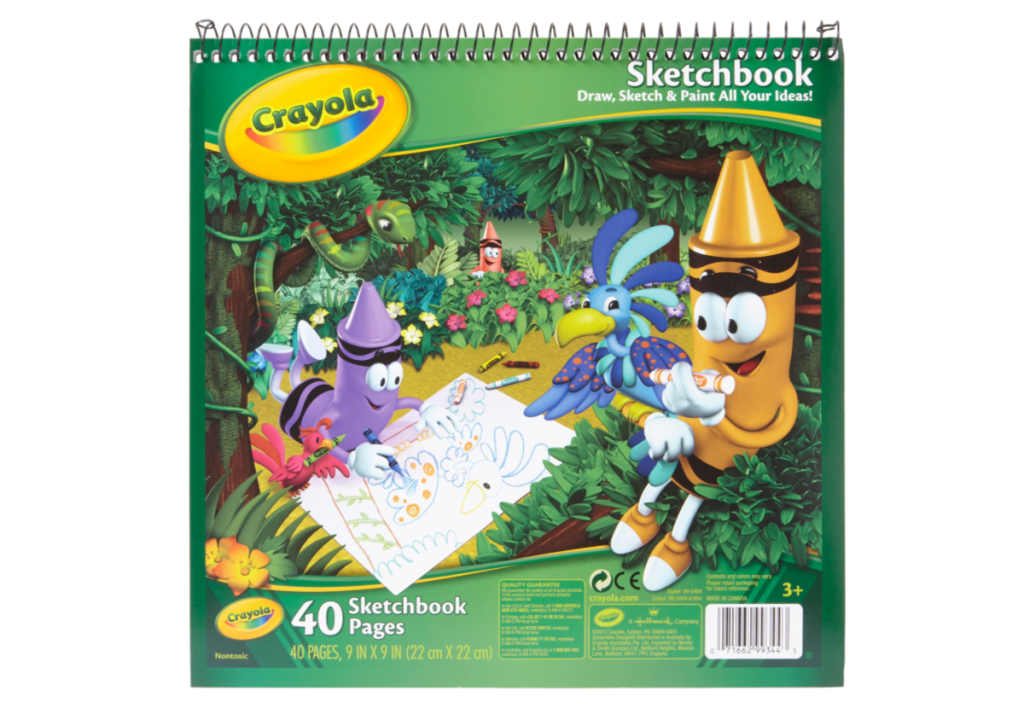 crayola heavyweight drawing paper pad