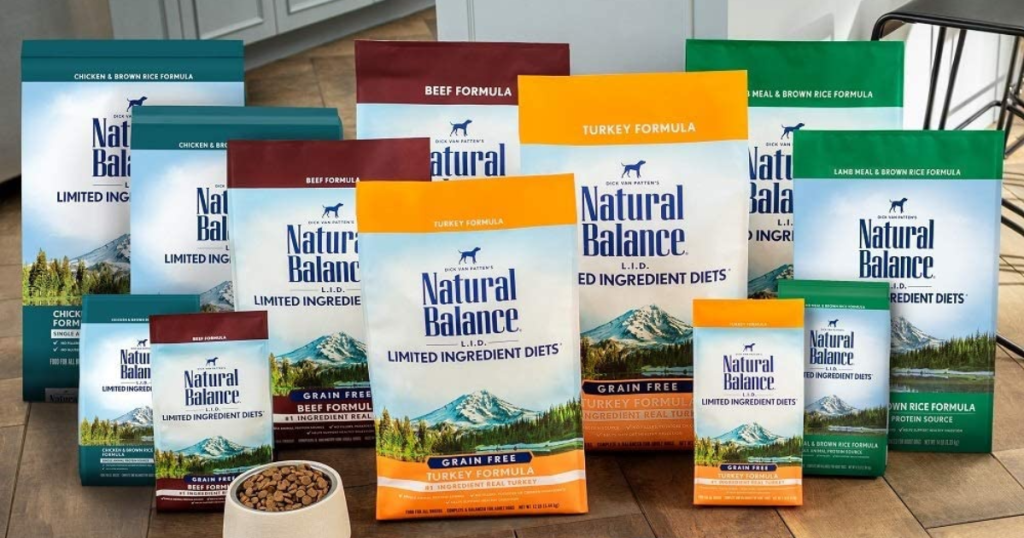 natural balance dry dog food variety