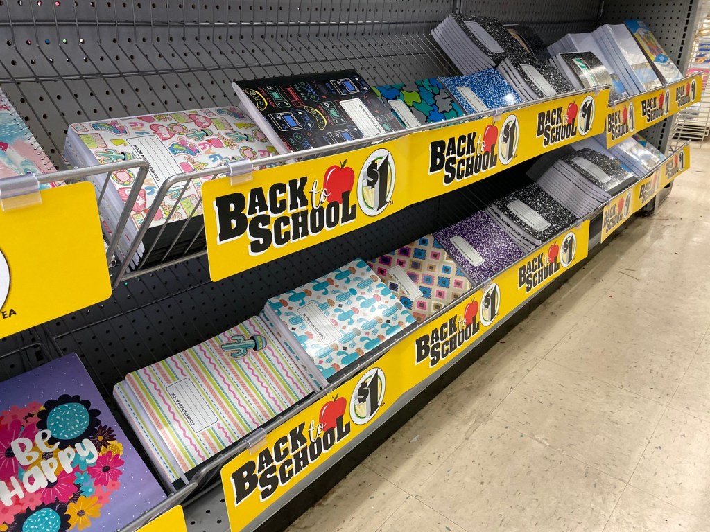 Dollar Tree Fun Composition Books