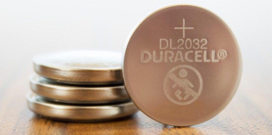 Duracell Coin Batteries 4-Pack Only $4 Shipped on Amazon (Works in Apple AirTag!)