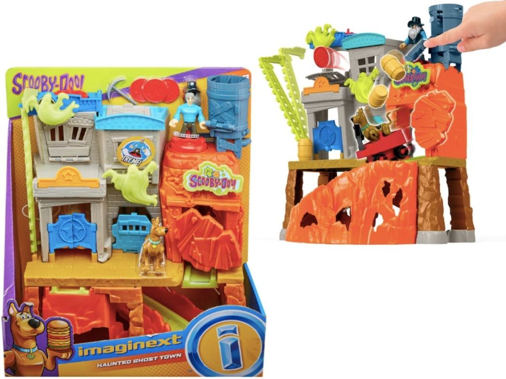 kids scooby doo playset toy