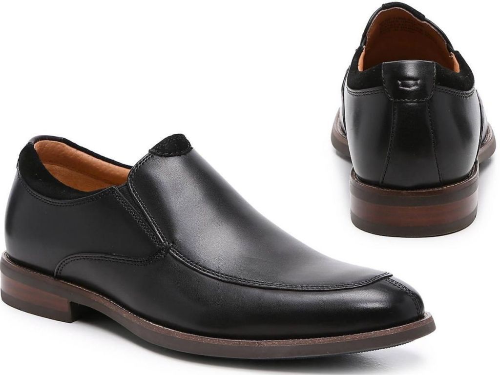 men's slip on leather dress shoes