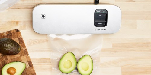 FoodSaver Compact Vacuum Sealer Just $63.99 (Regularly $120) + Earn $10 Kohl’s Cash