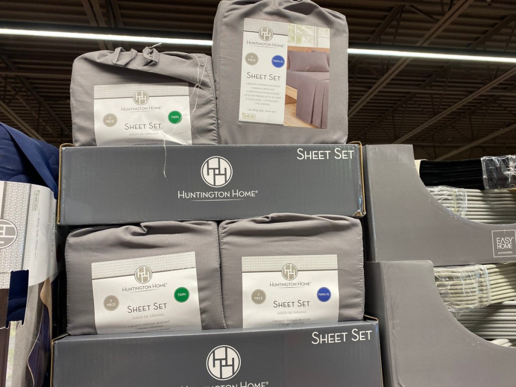 Huntington Home Sheet Sets on store shelf