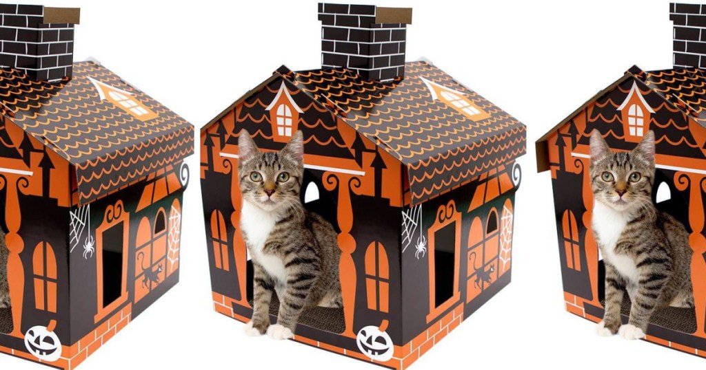 Hyde & EEK! Boutique Basic Haunted House Cat Scratcher