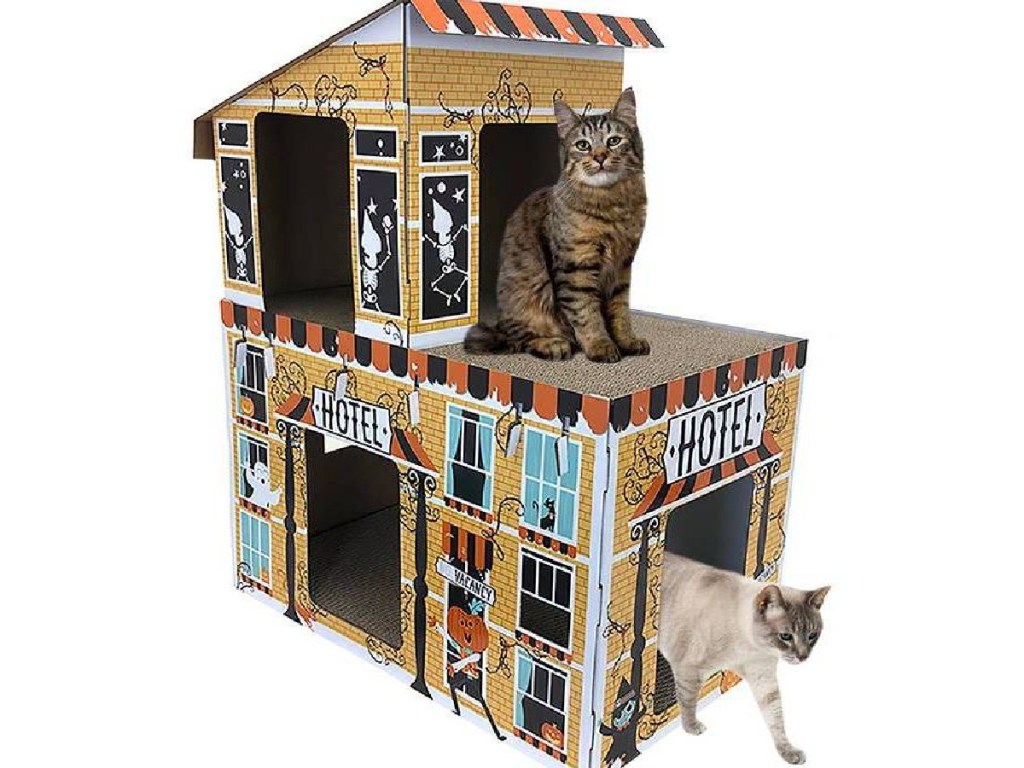 Hyde & EEK! Boutique Deluxe Haunted Hotel Cat Scratcher