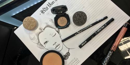 Kat Von D Cosmetics from $5 on Sephora.com (Regularly $20) + FREE Shipping