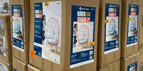Member’s Mark Kids Egg Chair Only $79.81 at Sam’s Club (Regularly $200)