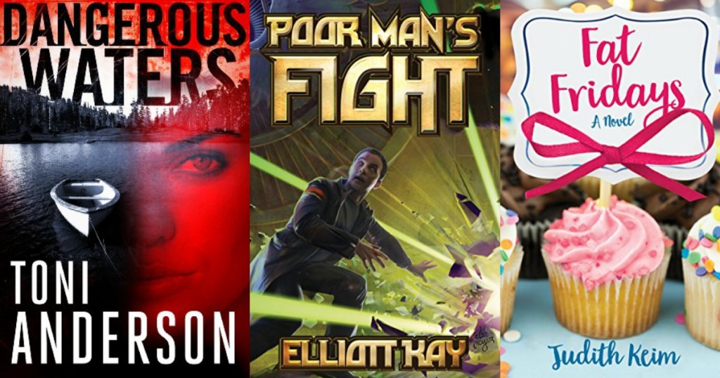 three kindle book covers