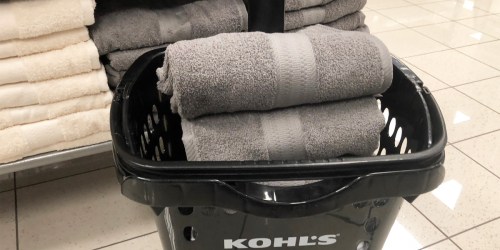 These SONOMA Cotton Bath Towels are just $5 on Kohls.com (Regularly $14) & Have Great Reviews