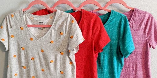 Women’s Basic Tees & Tanks from $4 on Kohls.com (Regularly $13)