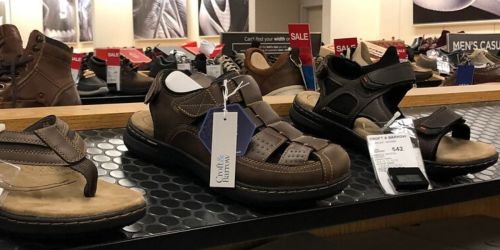 Men’s Croft & Barrow Sandals from $13.99 Shipped on Kohls.com (Regularly $50)