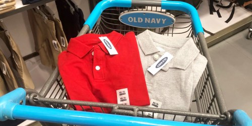 Old Navy Kids Uniform Polos Only $3 for Cardholders (Regularly $10)