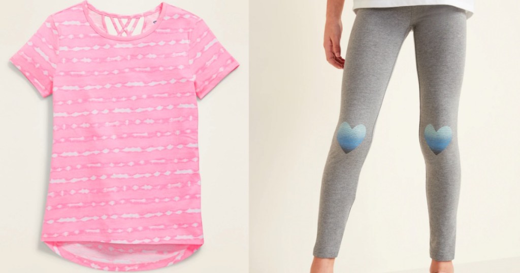 Old Navy Tee and Leggings