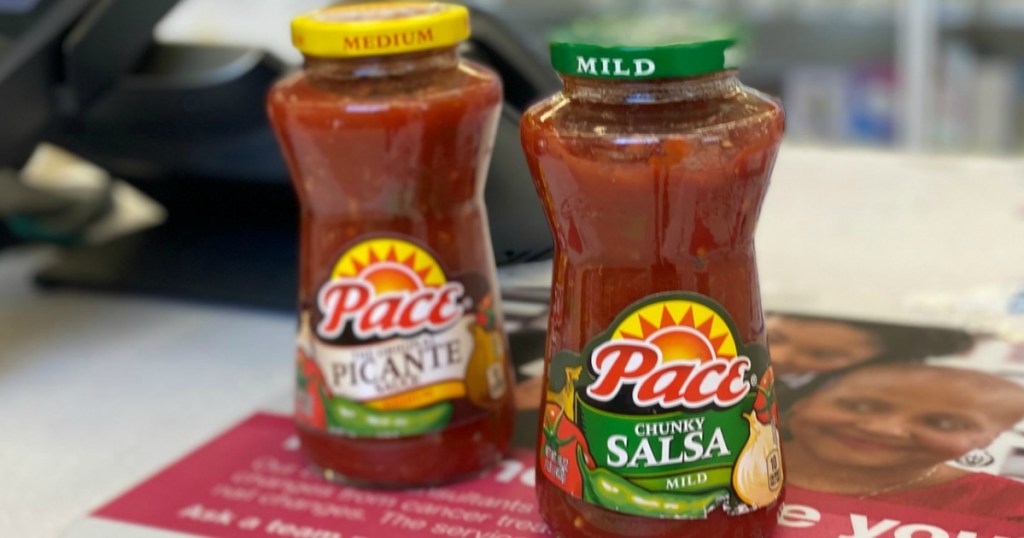 Pace Salsas on Walgreens Counter