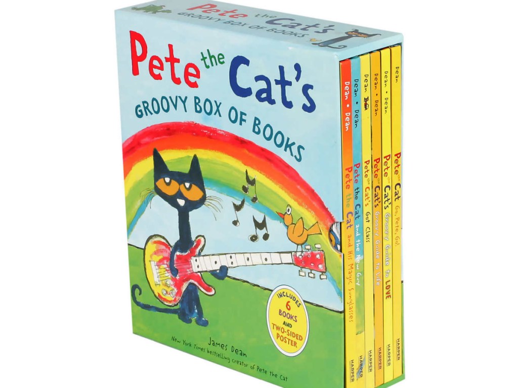 Pete the Cat's Groovy Box of Books: 6 Book Set