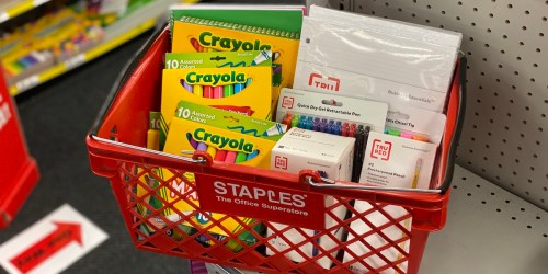 School Supplies from Just 25¢ Shipped on Staples.com | Stock Up