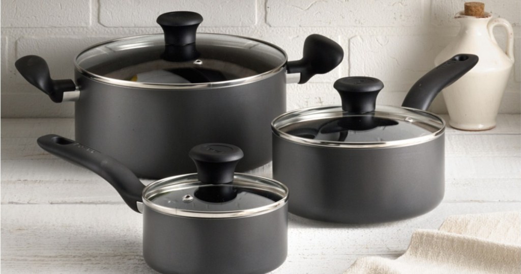 T-Fal 18-Piece Nonstick Cookware Set