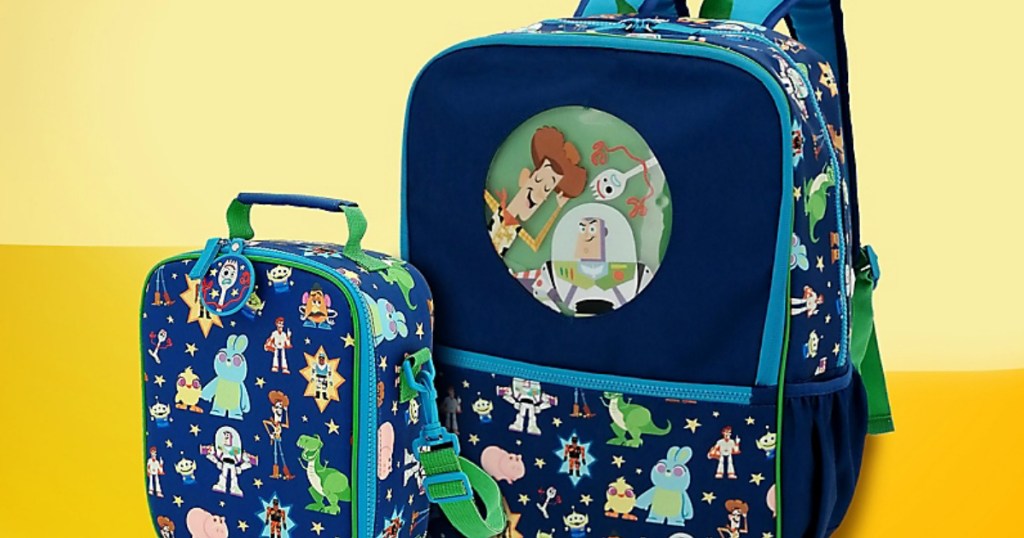 Toy Story Disney Lunchbox and backpack