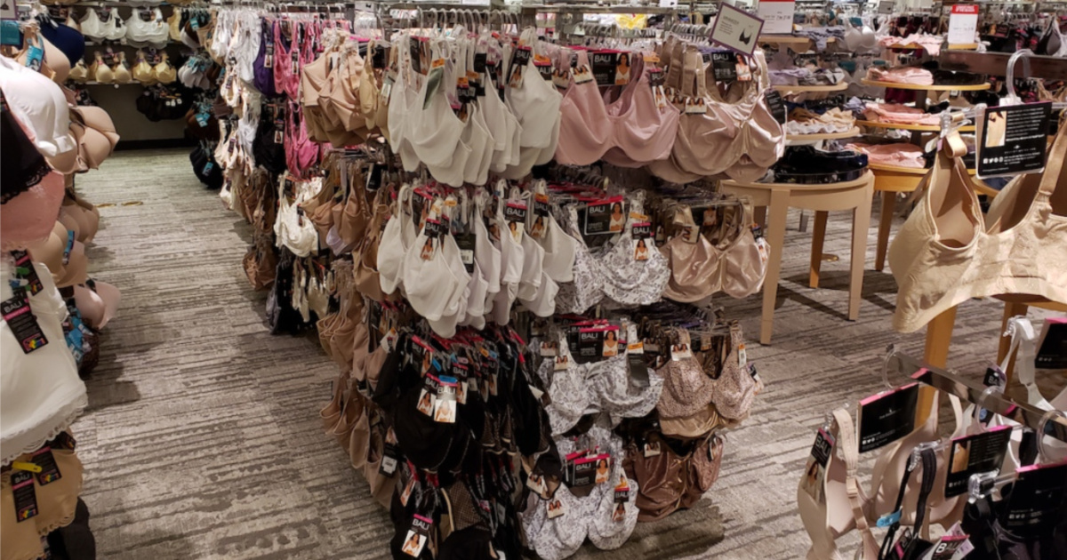 bras at macys on racks