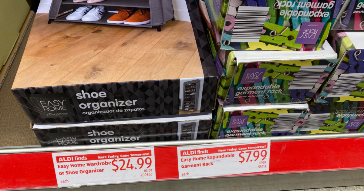 Easy Home shoe organizer at ALDI