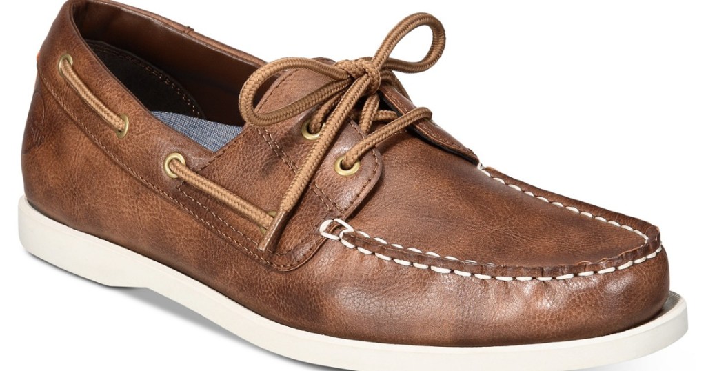 Weatherproof Vintage Men's Benny Boat Shoes