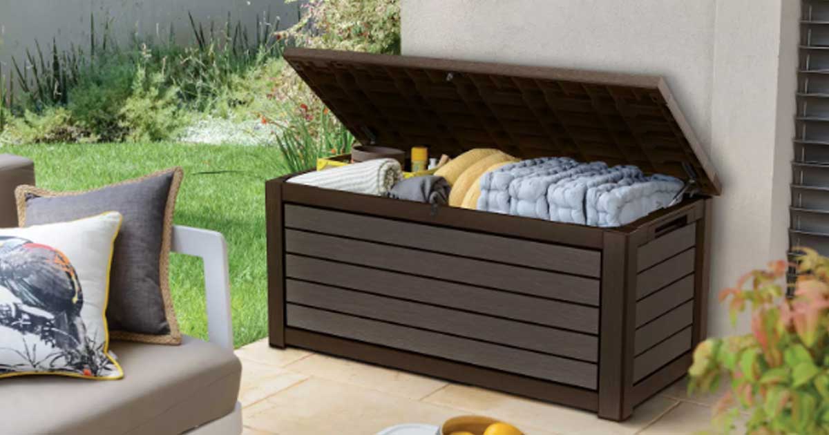 outdoor deck box 