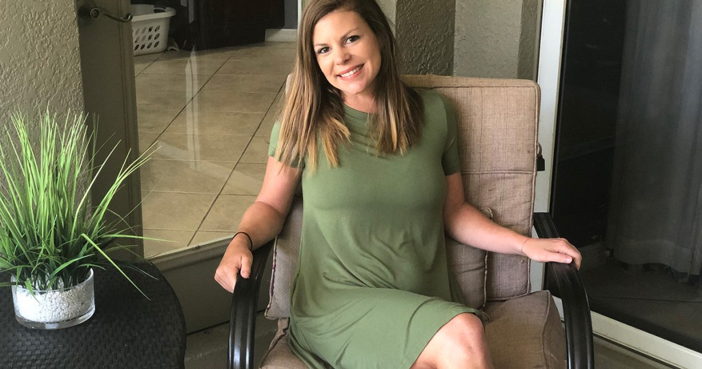 woman wearing amazon dress