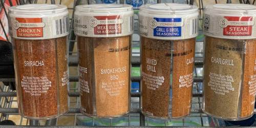 Stonemill 4-in-1 Seasonings Only $3.99 Now at ALDI | Four Spices Per Jar