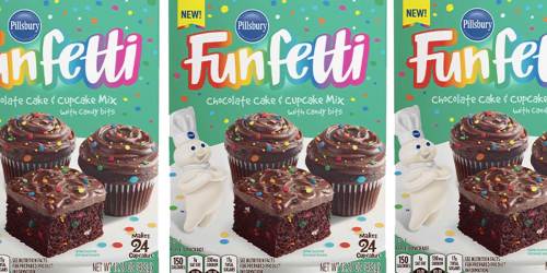 Pillsbury’s Funfetti Chocolate Cake & Cupcake Mix Now Available