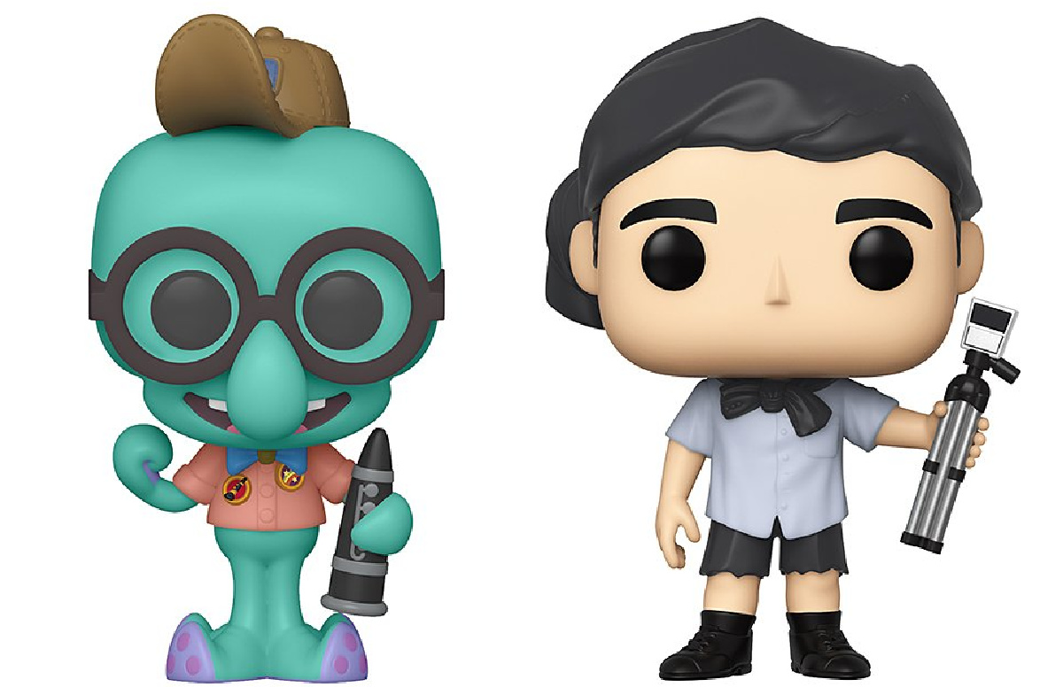 sponge bob and the office funko pop characters