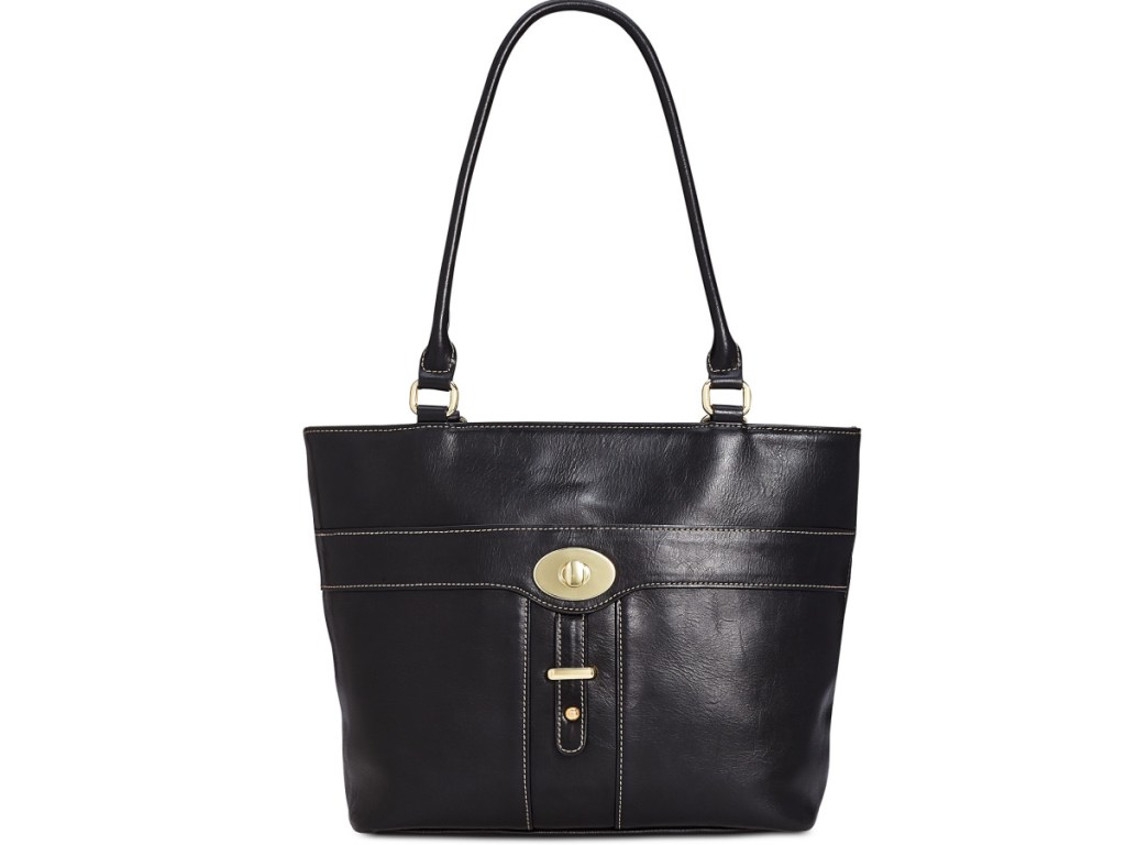 black handbag