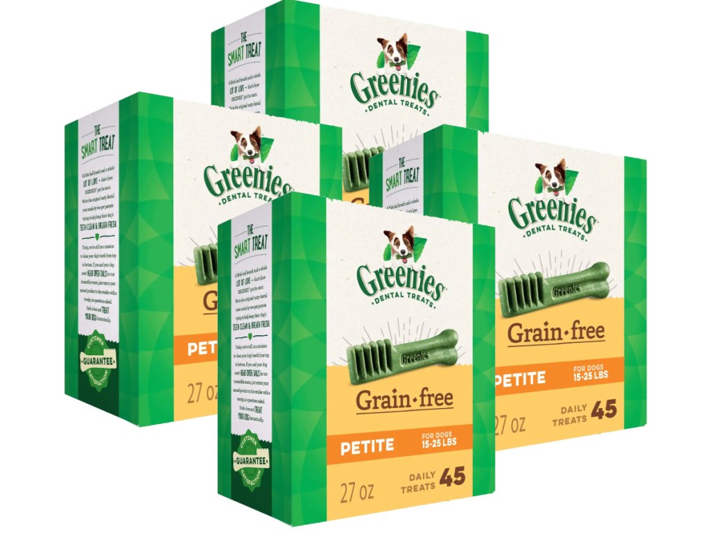 greenies petite 45-count boxes