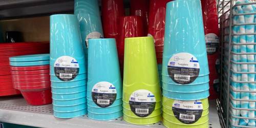 Mainstays Plastic Tumblers 4-Pack Just 50¢ at Walmart | Only 12¢ Per Cup