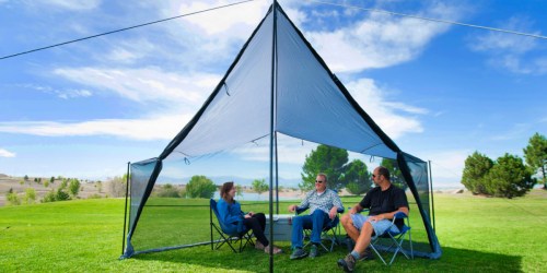 Ozark Trail Tarp Shelter w/ Roll-up Screen Walls Only $34 on Walmart (Regularly $85)