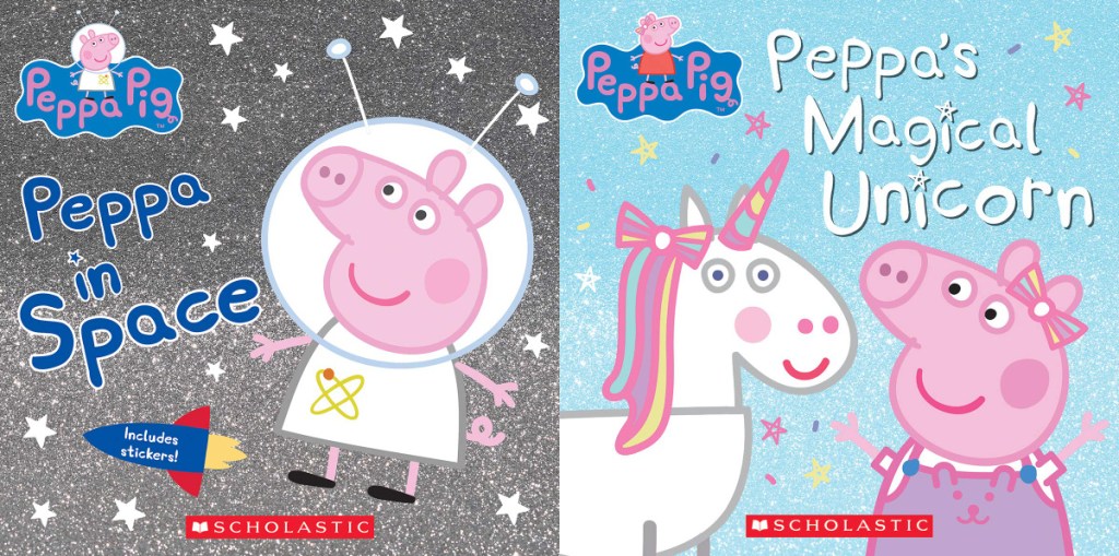 peppa in space and peppa's magical unicorn titles