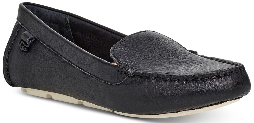 black ugg flats
