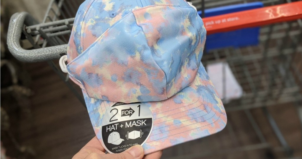 2 in 1 hat masks at Walmart