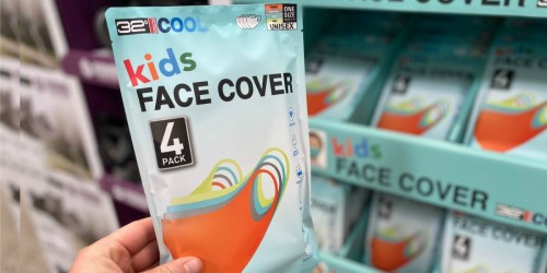 Buy 1, Get 1 FREE 32 Degrees Face Covers for Adults or Kids on Costco.com | $1.37 per Mask!