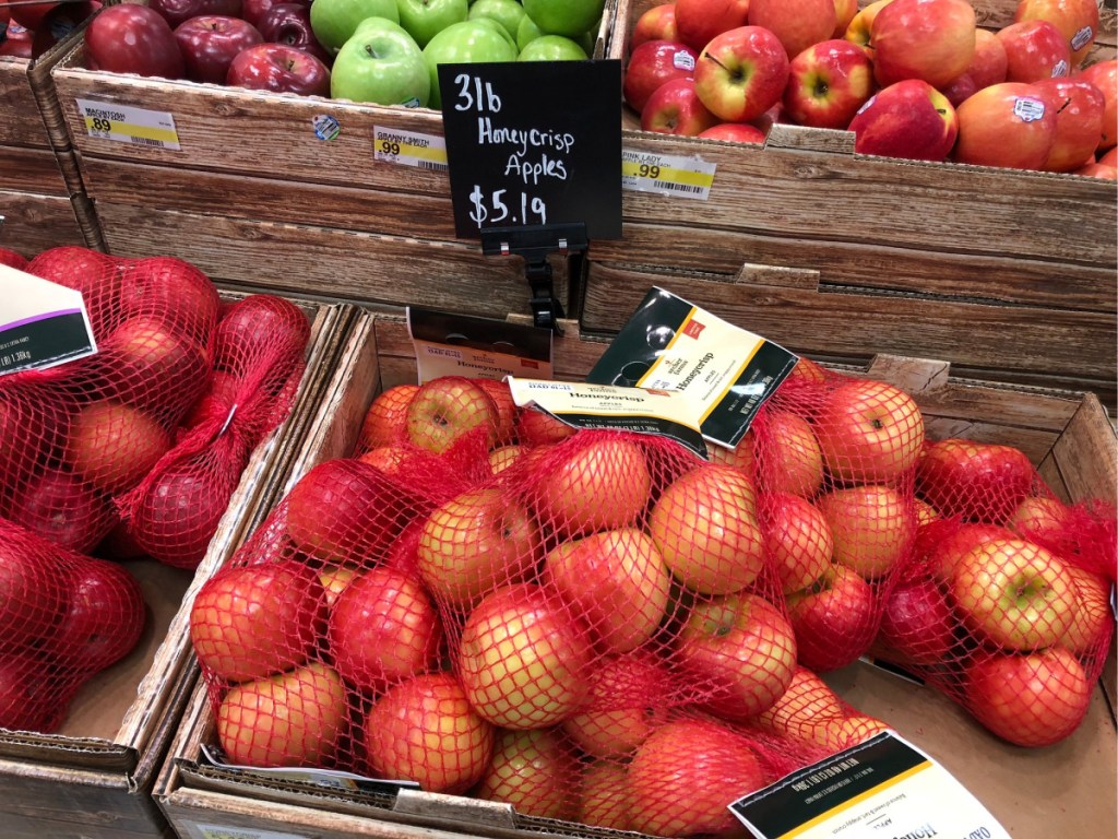Bagged Honey Crisp Apples at Target