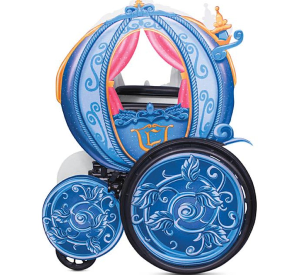 cinderella wheelchair cover set