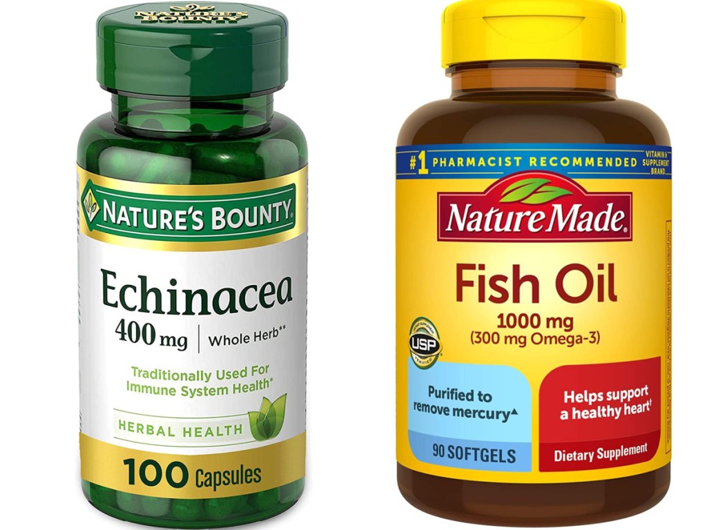 natures bounty echinacea and fish oil