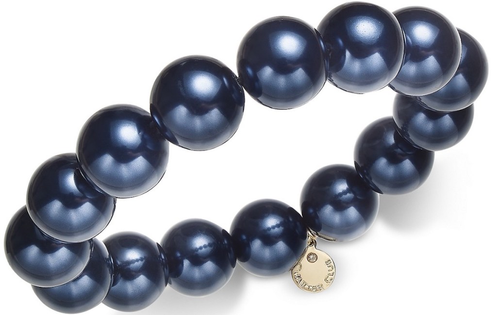 blue pearl bracelet